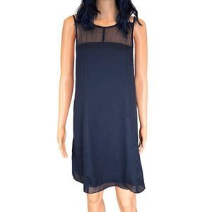 HD in Paris Anthropologie Navy Blue Cocktail Mini Dress